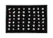 Wuligirl Velvet Ring Trays Jewelry Showcase Ring Insert Organizer Trays Stackable, Black (Ring Tray)