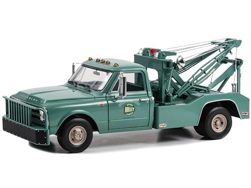 1967 C 30 Dually Wrecker Tow Truck Speed Shop Green