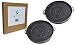 AquaHouse 2 filtros de carbón para campana de cocina compatibles con B&Q/Cata/Designair/Cooke...