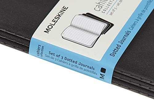 Moleskine Cahier Journals Pocket Dot Black