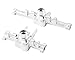 Alloy Machined Front & Rear Axle Housings 40g Total for Traxxas 1/18 TRX-4M