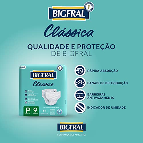 Bigfral Fralda Clássica Pequeno