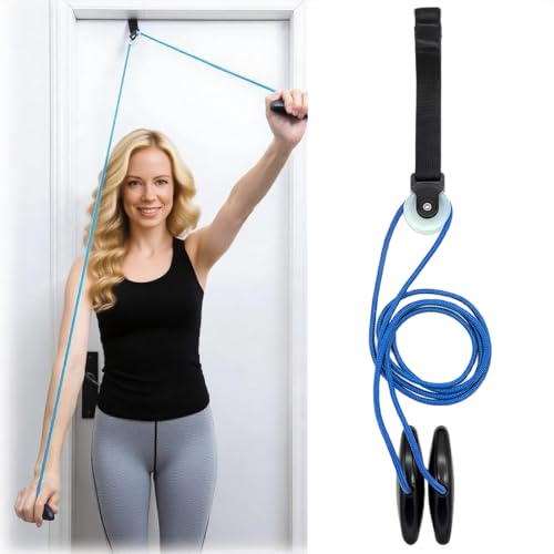 VEOIRXU La Physiothérapie Poulie | Poulie d'Exercice pour Épaules | Parfait pour la Prévention des Blessures et la Rehabilitation