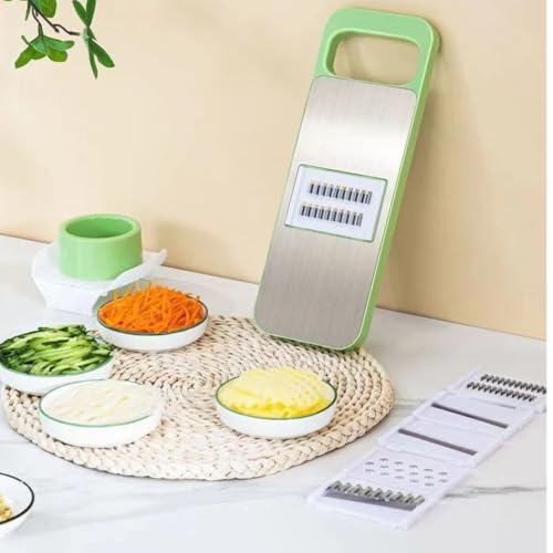 Rallador y cortador multifuncional de cocina 5 en 1 miniatura 2
