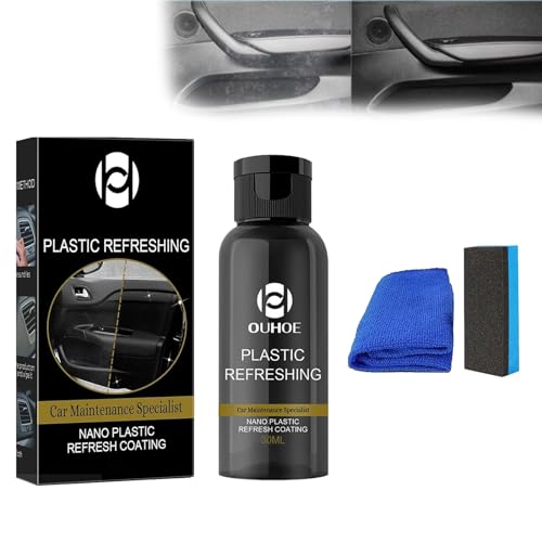Ouhoe Plastic Refreshing, Plastic Restorer for Cars, Car Plastic Plating Refurbishing Agent, Plastic Restorer & Hydrophobic Trim Coating, Lakiso Plastic Revitalizing, Plastic Refreshing /847