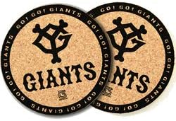 Amazon 読売ジャイアンツ グッズ コルクコースター 2枚セット 巨人 公認 ギフト プレゼント Ygマーク コースター オンライン通販