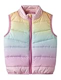daunenweste kinder 104 Name It Mini, Weste, Kleinkind, Elastischer Saum, Ein Kinnschutz am Reißverschluss verhindert das Einklemmen der Haut, Reißverschluss, Hoch geschlossen, Ohne Ärmel