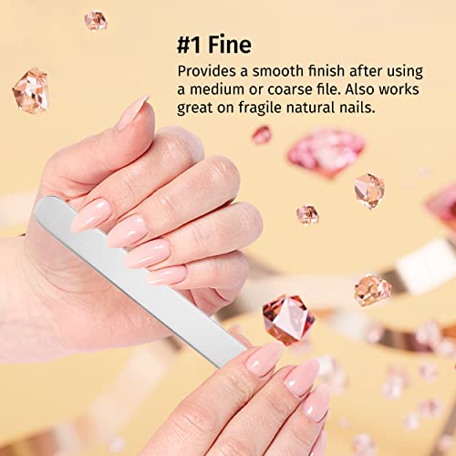 Diamancel Luxury Diamond Nail File – #1 Fine Grit Finishing File For Fingernails #TOP1