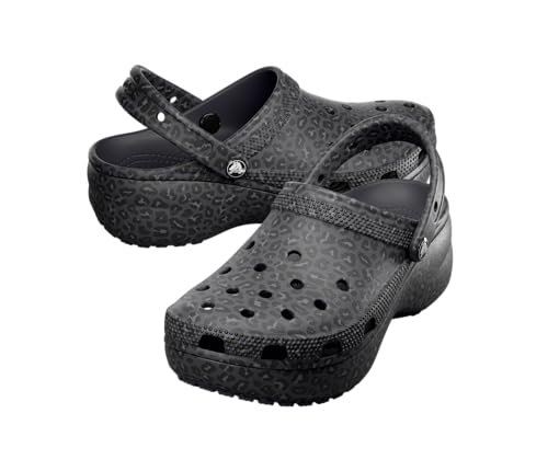 Image of Crocs Women's Classic Graphic Platform Clogs