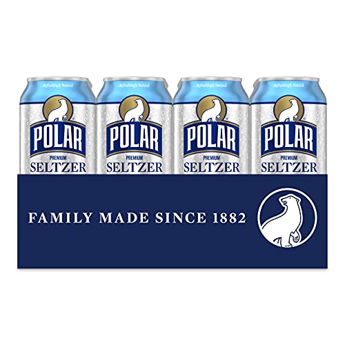 Polar Seltzer Water Original, 12 Fl Oz Cans, 24 Pack #TOP2