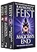 Raymond E. Feist Chaoswar Saga 3 Books Collection Pack Set (A Crown Imperilled, Kingdom Besieged, Magician''s End)