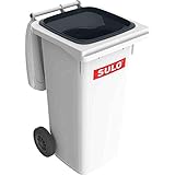 mit Vollgummireifen Sulo 1065269 Vario Müllgroßbehälter 120 Liter