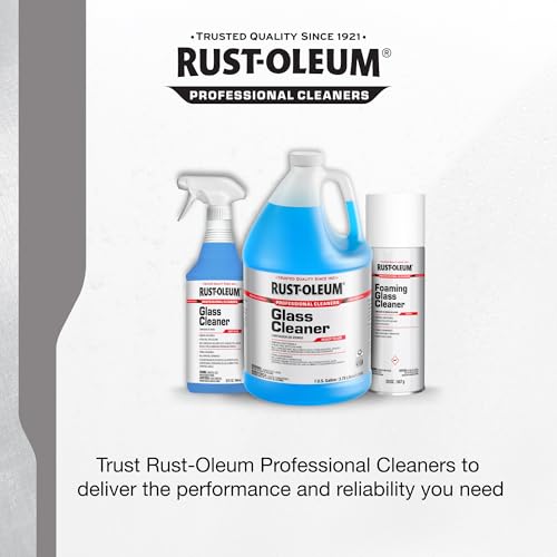 Rust-Oleum Professional Cleaners Foaming Glass Cleaner | 20oz Aerosol Can | Professional Strength | Ammonia-Free | Fresh Scent | 12 Pack - image 6