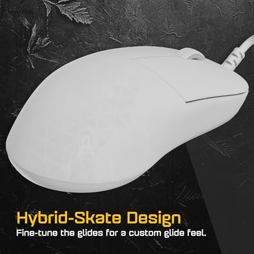 Image of ENDGAME GEAR XM2 8k Gaming Mouse - 8000Hz Polling Rate, Kailh GX Switches, PixArt PAW3395 Sensor, Ultra-Light 52 g, White Frost Edition