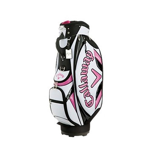 Callaway キャディバッグ ホワイト/ブラック/ピンク Amazon | キャロウェイ(Callaway) キャディバッグ CRT UPTOWN WMS PNK