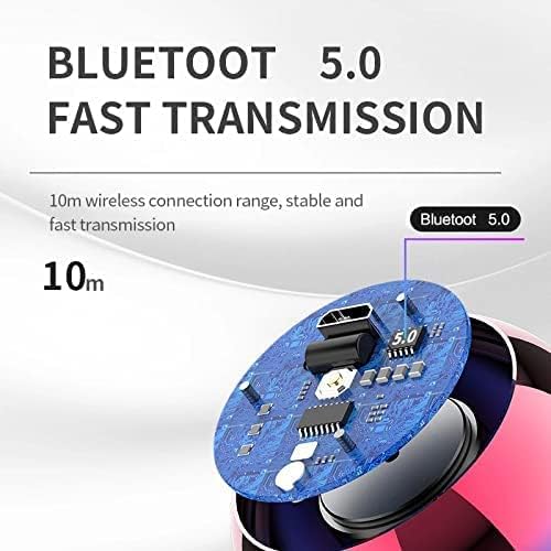 Image of Mini Bluetooth Speaker, Portable Wireless Audio Player, Small Size, Big Sound, Effortless Connectivity, for Mobile Devices (Multicolor)