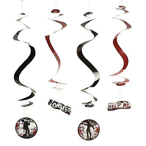 Fun Express Zombie Party Dangling Swirls Set (12 Count)