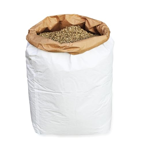 eivolution Bio Strohgranulat 18 kg - Weiche Einstreu für Hühner & Kleintiere - Saugfähig & Geruchsbindend - Platzsparend & Umweltfreundlich Einstreu