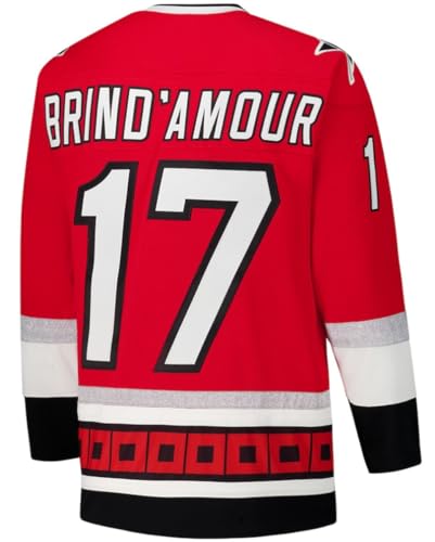 Carolina Hurricanes Brind'Amour #17 2005-06 Mens Power Play Jersey (US, Alpha, X-Large, Regular, Regular, Red)