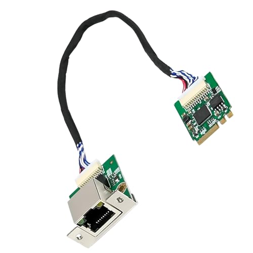 Tarjeta de red Ethernet 2.5Ghz A+E para aplicaciones de alto ancho de banda incluyendo gaming y streaming 4K baja latencia miniatura 4