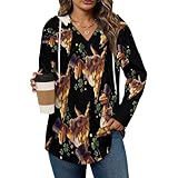 St-Patricks Day Dinosaur Hoodies for Women V Neck Pullover Sweatshirts Long Sleeve Shirts Fashion Tops