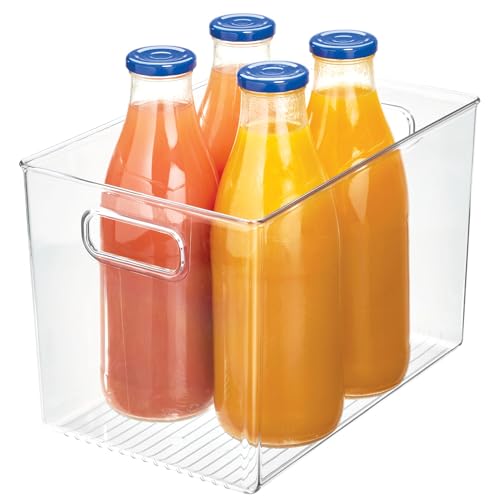 Bac de rangement profond en plastique pour optimiser vos placards