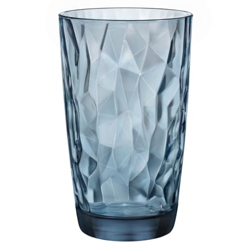 DIAMOND TUMBLER OCEAN BLUE 47CL
