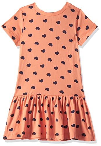 Image of T2F Girls Cotton A-Line Knee-Length Casual Dress