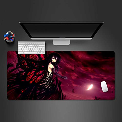 Tapis de souris XXL 900x400 pour gamer PC avec surface haute vitesse