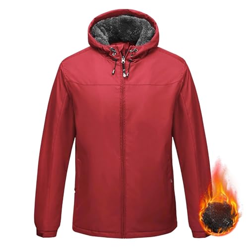 Chaquetas impermeables hombre exterior cálida pesca manga larga invierno 6