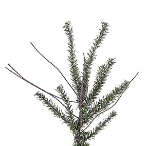 Vickerman 24" Vienna Twig Artificial Christmas Tree - Unlit - Seasonal Indoor Home Decor with Decorative Burlap Base - Reliable and Durable - Small Decorative Christmas Tree Vickerman 24 Vienna Twig Artificial Christmas Tree Unlit Seasonal Indoor Home Decor with Decorative Burlap Base Reliable and Durable Small Decorative Christmas Tree
