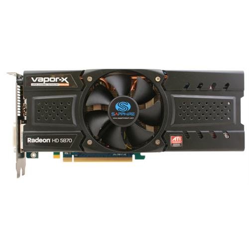 Sapphire Radeon HD 5870 Vapor-X Processore grafico Processore grafico / fornitore AMD 2GB