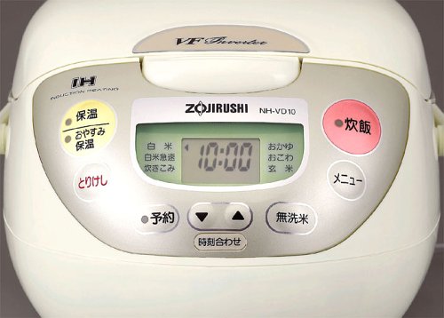 Amazon | ZOJIRUSHI 極め炊き IH炊飯ジャー NH-VD10-WS | 象印