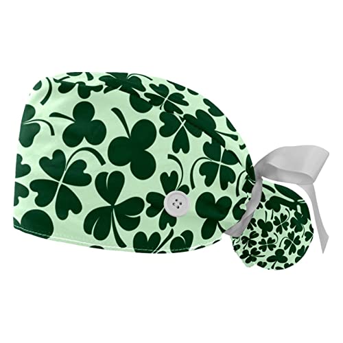 Chapeaux de travail trèfle JDEZ (lot de 2) casquettes de travail respirantes