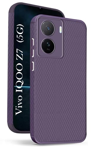 Image of Jkobi Back Cover Case for Vivo IQOO Z7 5G (Liquid Silicone | Side Grip | Camera Protection)