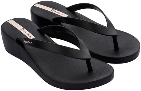 Ipanema Selfie Women's Platform Flip Flops - Comfortable and Trendy Summer Platform Thong Sandals, Wedge Sandals, Summer Dress Sandals, Dressy Flip Flops with Arch Support, Non-Slip
