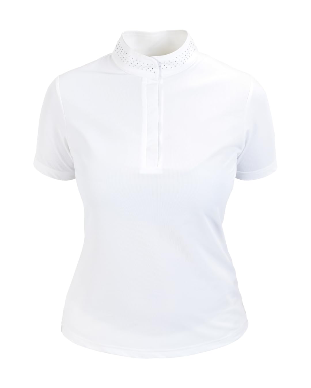 Damen Turniershirt München Kurzarm, leichtes und atmungsaktives Reitshirt für Turnier und Training im Sommer