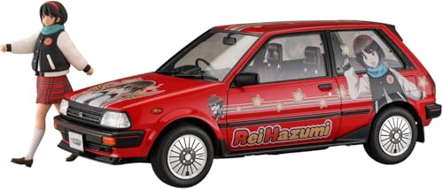 Toyota Starlet EP71 3 Portes Hasegawa 1/24 - Maquette avec figurine de collection