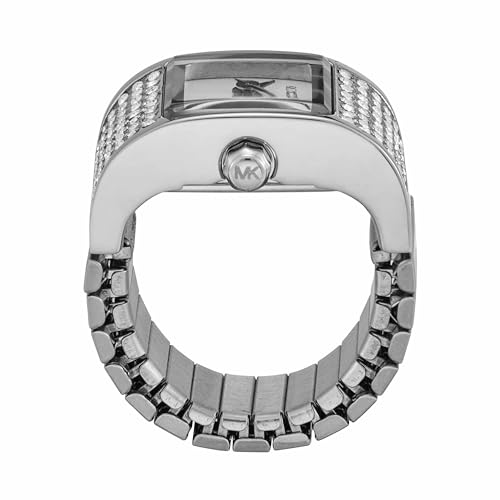 Image of Michael Kors Darrington Silver Quartz Stainless Steel Watch MK4884