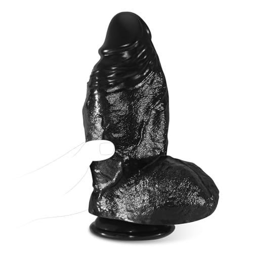 Image of Realistic Dildo Analdildo, Fat Dildos with Big Glans Wide Balls, Massive Butt Plug Adult Sex Toys for Gay Women (S)