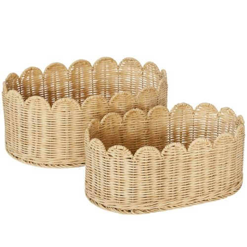 BEBE BASK Premium Scalloped Bask