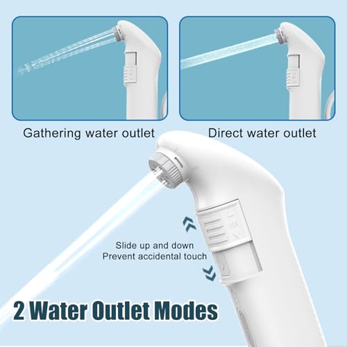 XFDZQQG Bidet Po Dusche, Portable Travel Bidet Elektrisches, Podusche für Frau,Peri Bottle mit 2.5 L Wassertank füR Intimdusche Wochenbett und Outdoor-Wandern, für Damen Herren und Kinder