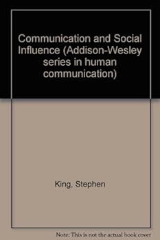 Hardcover Communication & Social Influence (Addison-Wesley Series in Human Communication) Book