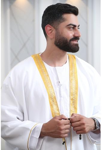 Men's Abaya (Bisht) Long Sleeves | Amazing Men's Islamic Arabian Cloak