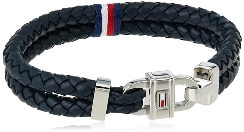 Bracelet Cuir Homme Gravé 'Je T'aime' – Idée Cadeau Anniversaire, Fête Des Pères, Noël – Fermeture Magnétique Puissante, Cuir Véritable Premium