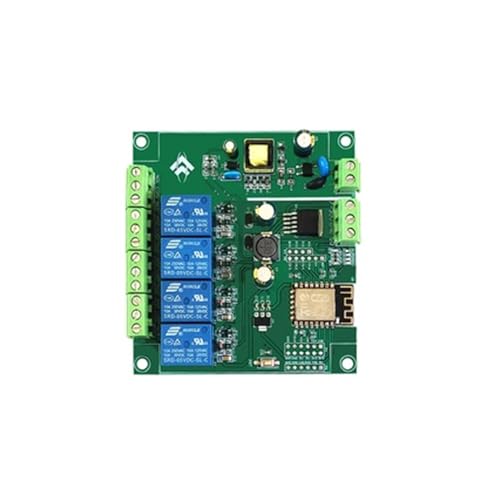 Módulo de relé inalámbrico ESP8266 de 4 vías: domótica eficiente para control a distancia