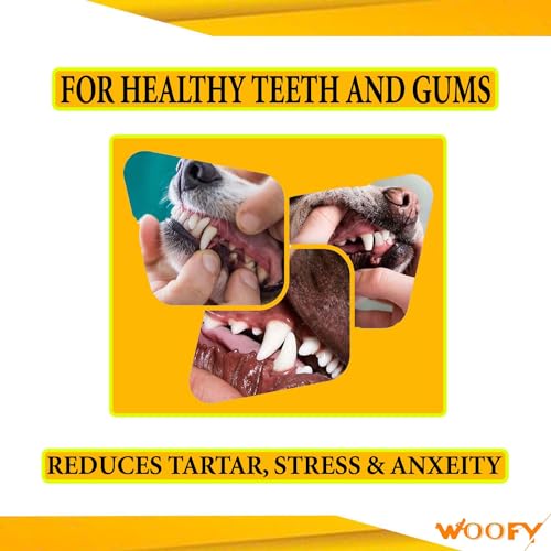 Woofy Dog Natural Twisted Rawhide Chew Sticks Calcium White Twisted Chew Stick Fresh & Natural Rawhide Treats For All Dogs Breeds (750 Gram), All Life Stages