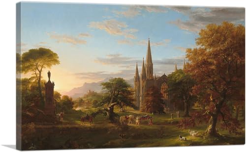 ARTCANVAS The Return 1837 Canvas Art Print