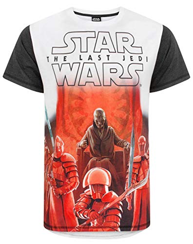 T-shirt Star Wars First Order The Last Jedi noir et confortable pour homme