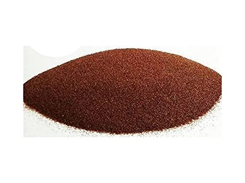 Sac 25 kg Sable Abrasif Garnet Mesh 80A+ pour Sableuse Sablage Aerogommage Cover